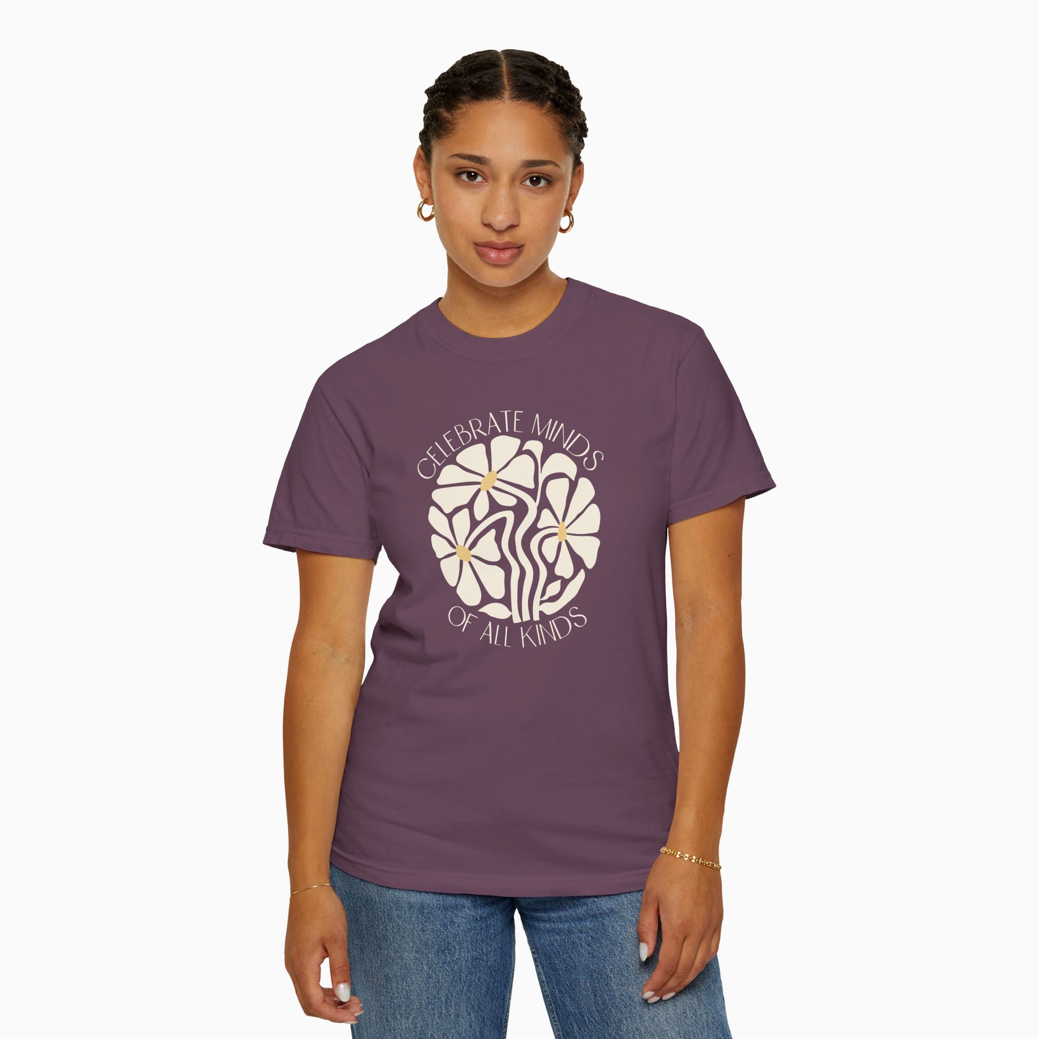 Celebrate Minds of All Kinds Comfort Colors Tee