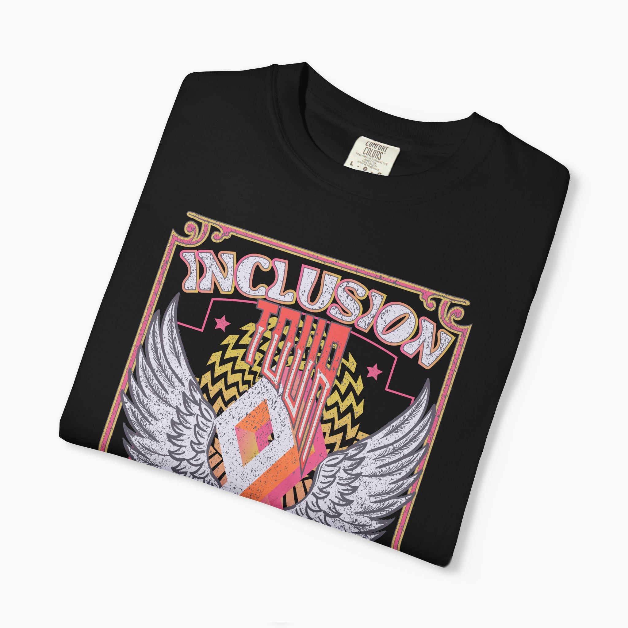 Autism T-Shirt - Inclusion Tour Comfort Colors T-Shirt - Daily Bloom