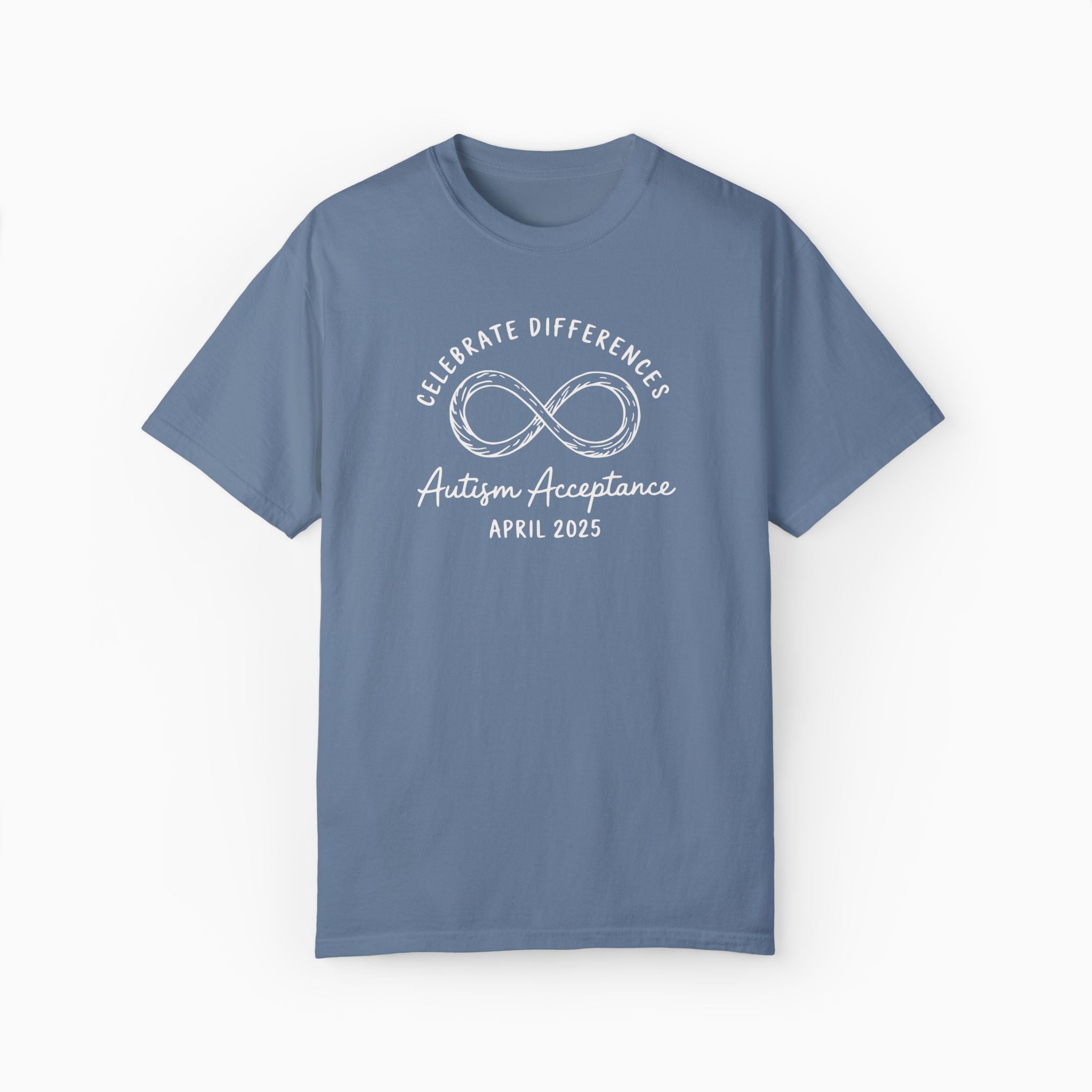 Autism Awareness 2025 - Celebrate Differences Comfort Colors T-Shirt