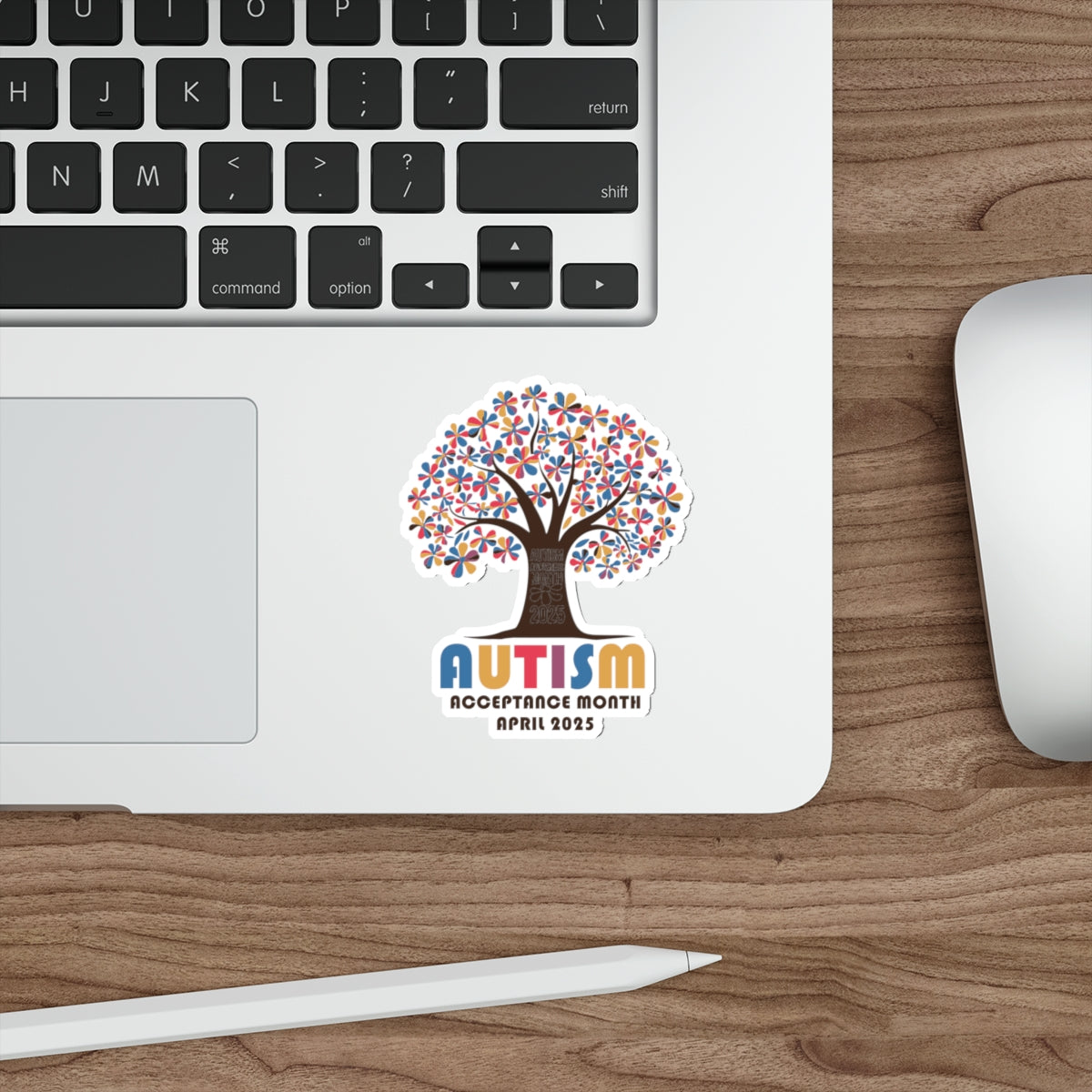 Autism Acceptance 2025 - Tree of Acceptance Sticker