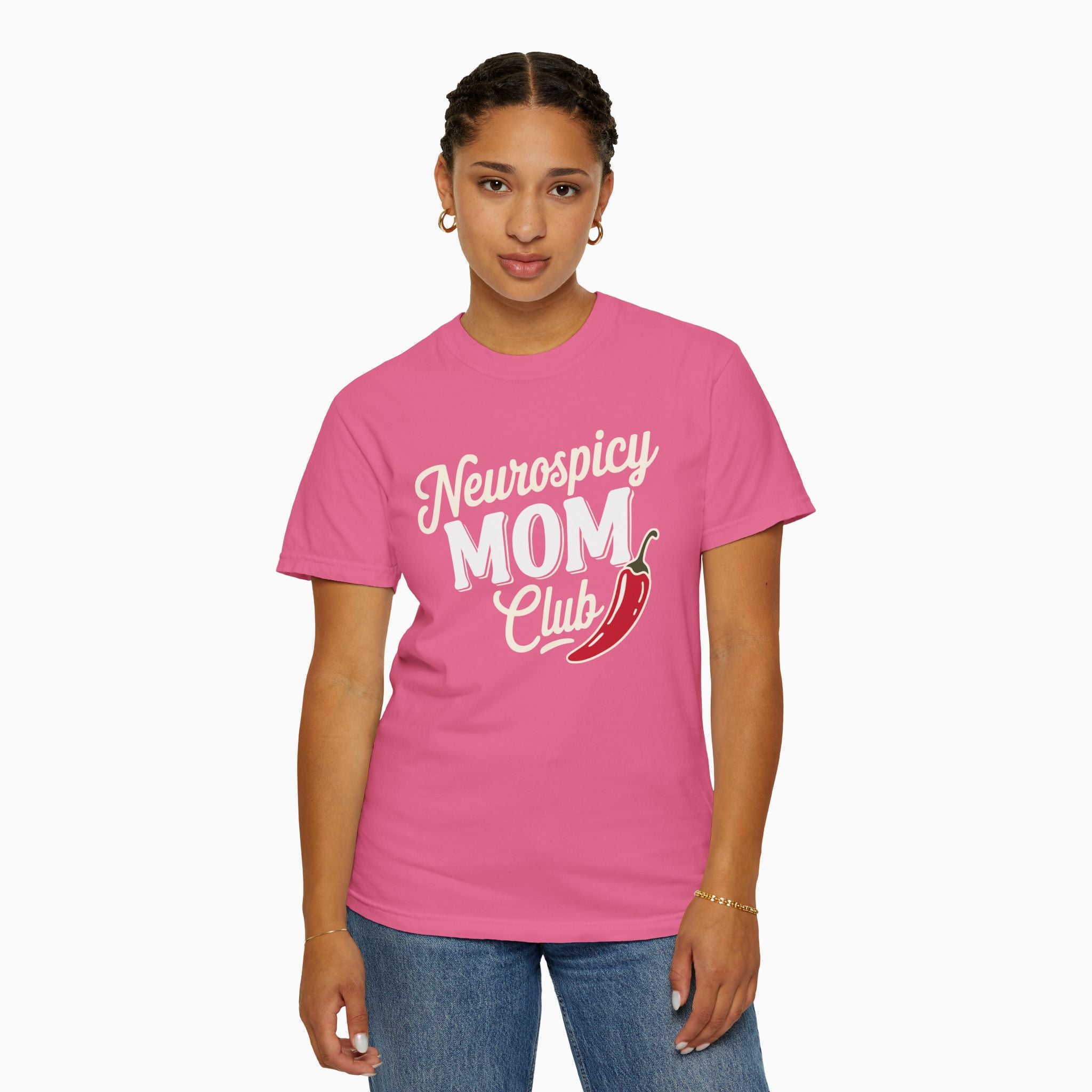 Neurospicy Mom Club Comfort Colors Tee