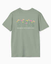 Progress over Perfection Tee w/ Back Print