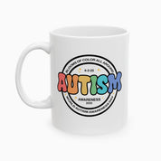 Autism Awareness 2025 - Blooms of Color All Around Ceramic Mug