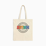 Autism Awareness 2025 - Blooms of Color All Around Canvas Tote Bag