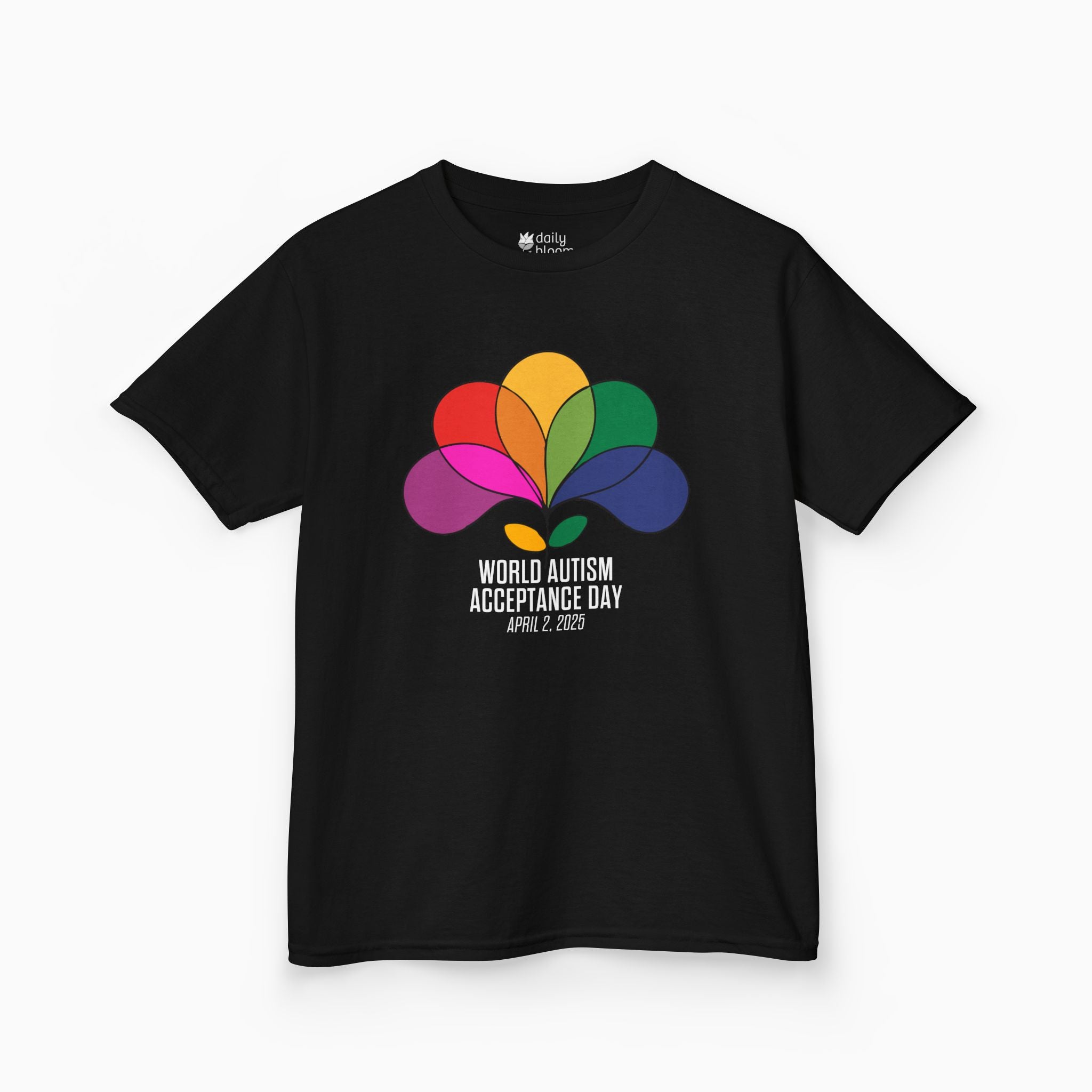 Autism Awareness 2025 - Spectrum in Bloom Youth T-Shirt