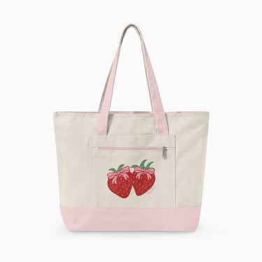 The Hard Days Make the Good Ones Sweeter Zippered Tote