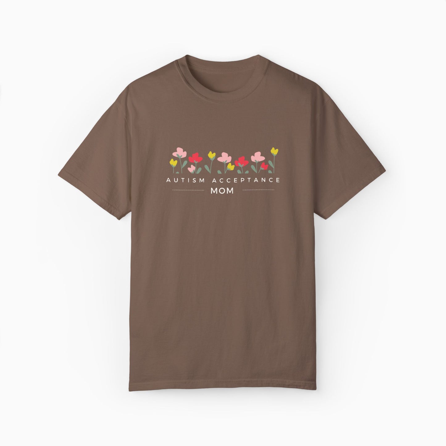 Autism Acceptance Mom Comfort Colors Tee