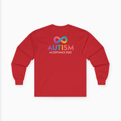 Autism Awareness 2025 - Infinity Acceptance Long Sleeve Tee