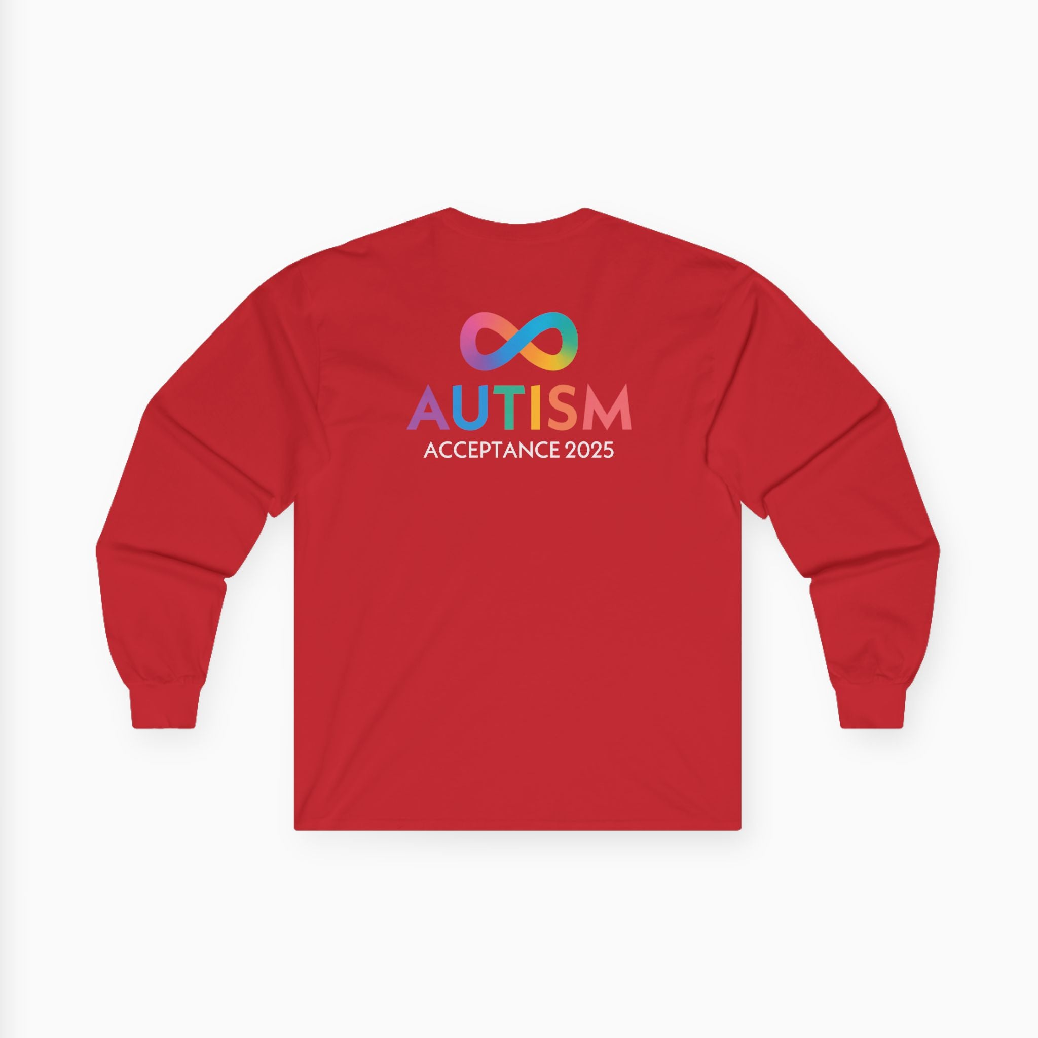 Autism Awareness 2025 - Infinity Acceptance Long Sleeve Tee