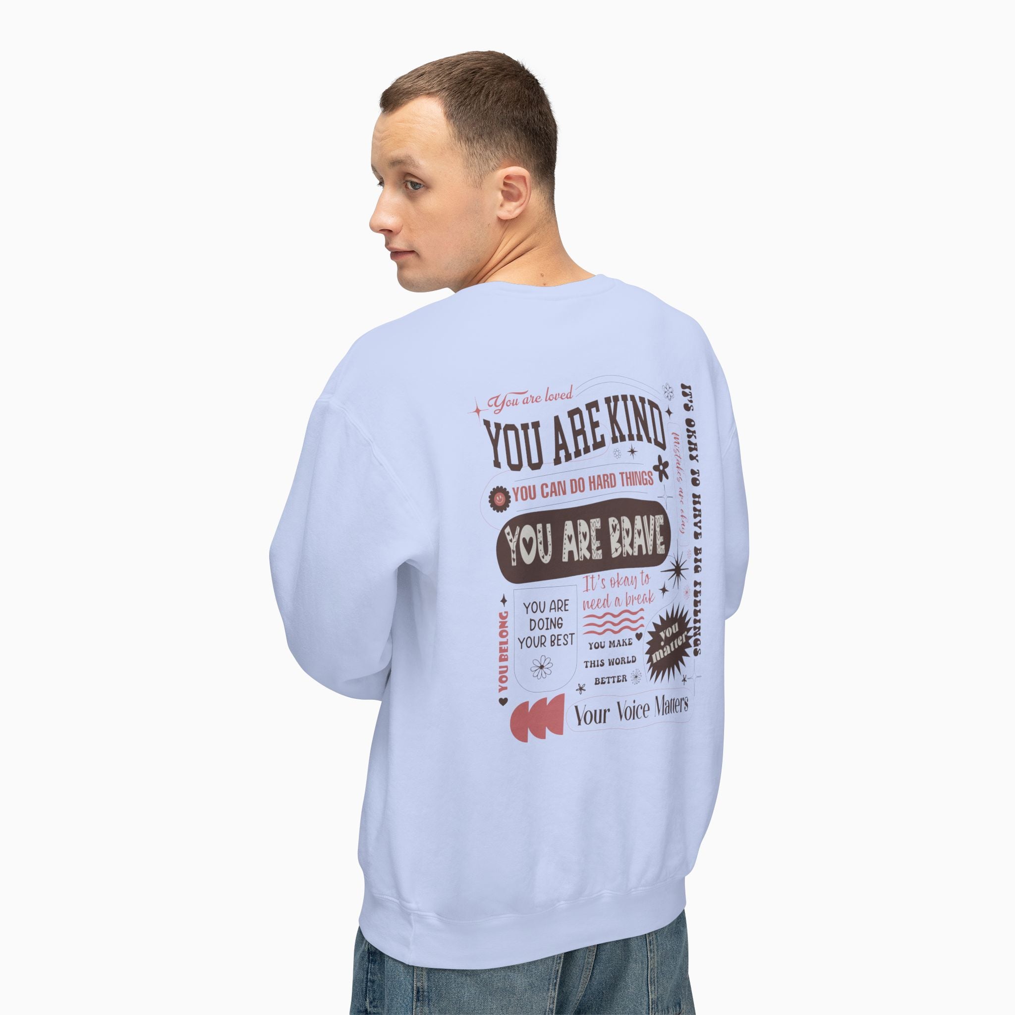 Together We Bloom Comfort Colors Lightweight Sweatshirt