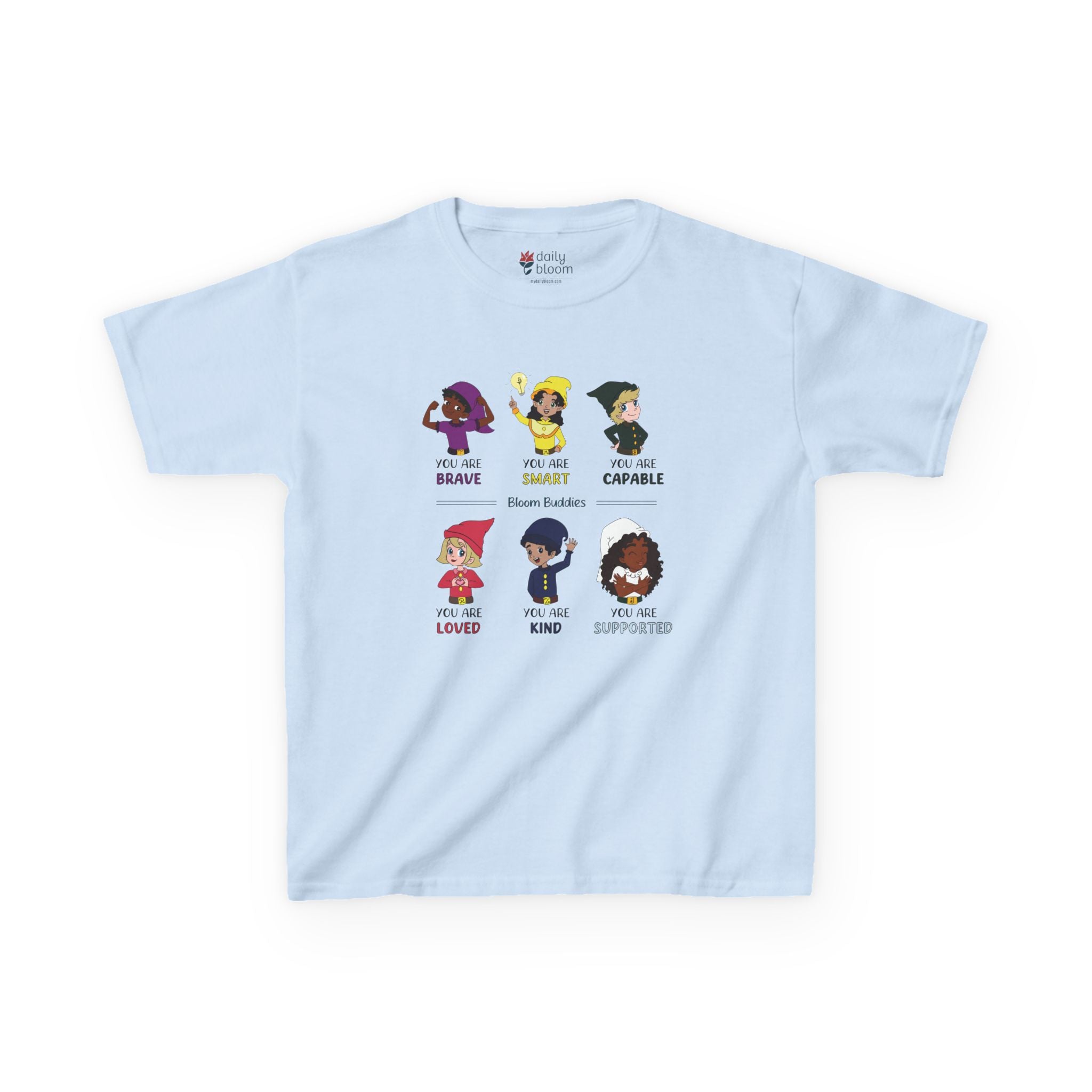 Bloom Buddies Affirmations Youth T-Shirt