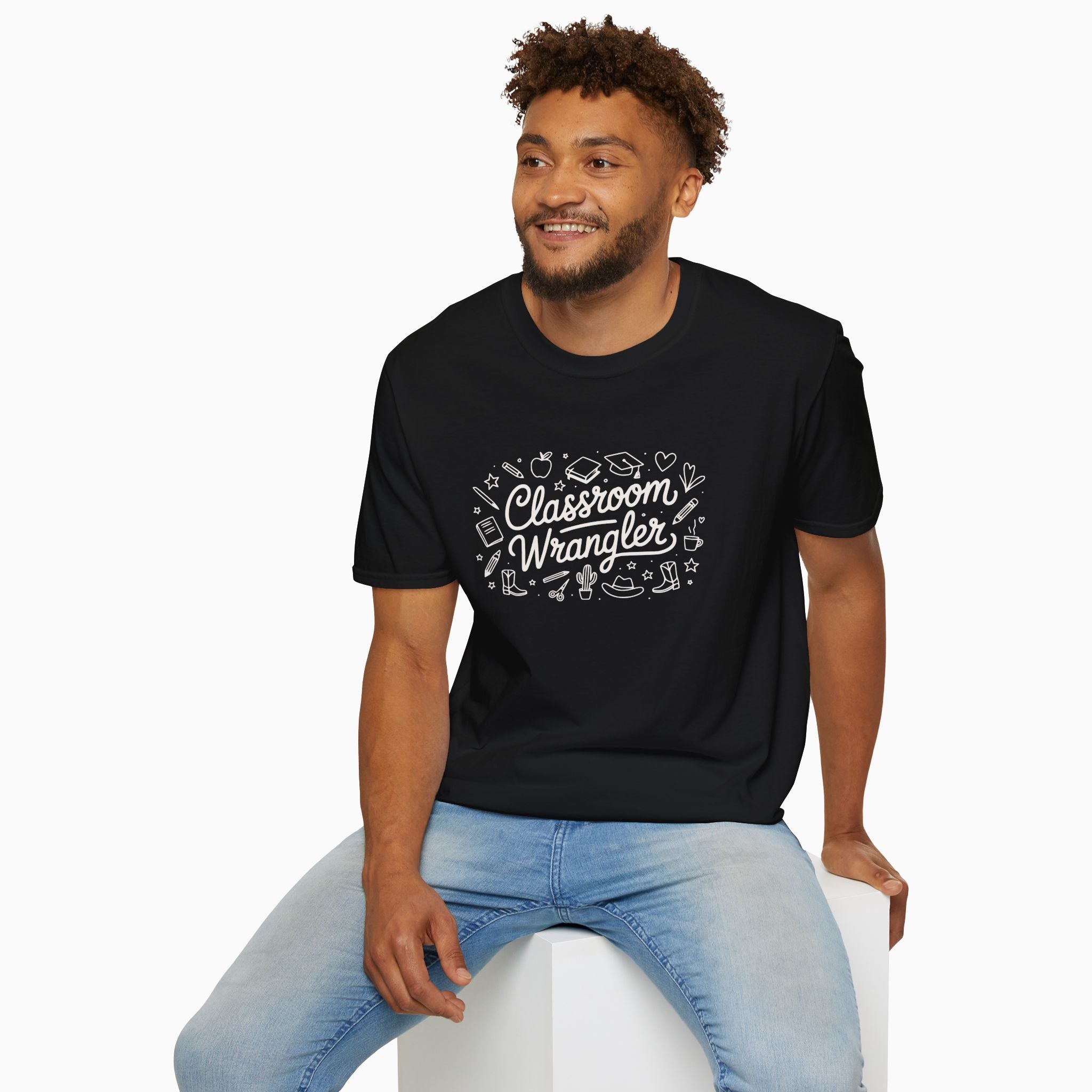 Classroom Wrangler Tag-Free Tee