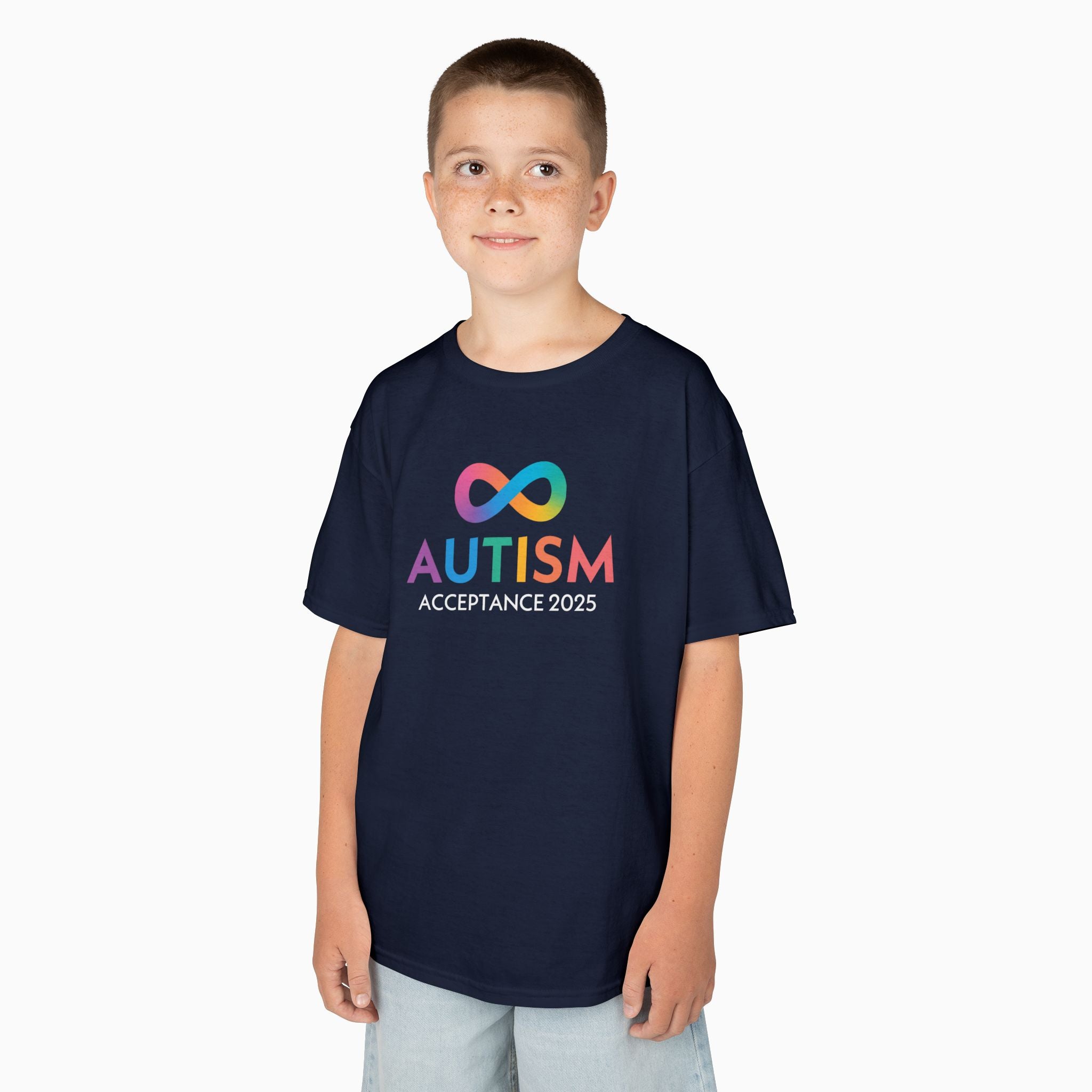 Autism Awareness 2025 - Infinity Acceptance Youth T-Shirt