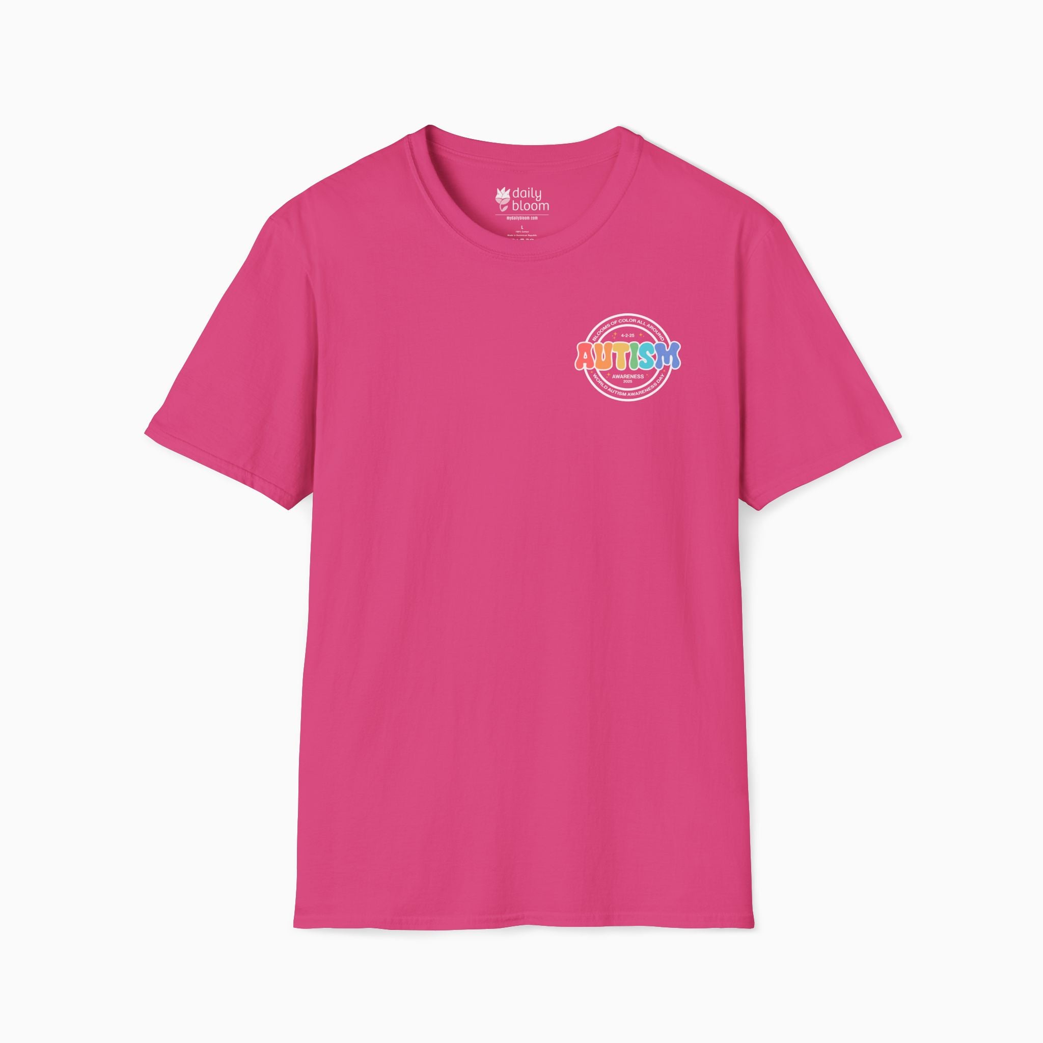 Autism Awareness 2025 - Blooms of Color All Around T-Shirt