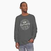Helping Tiny Humans Do Big Things Comfort Colors Long Sleeve T-Shirt
