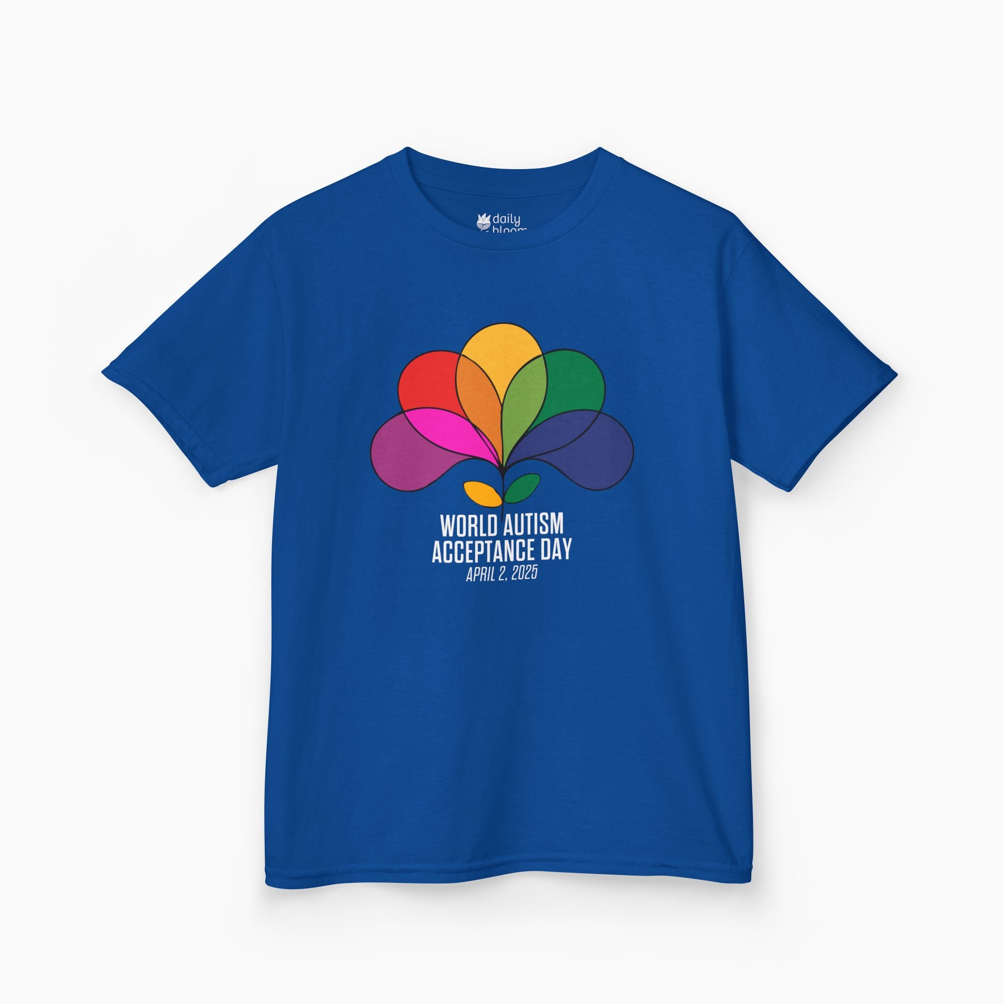 Autism Awareness 2025 - Spectrum in Bloom Youth T-Shirt