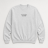 Your Words Matter Sweatshirt Ash sweatshirt, front