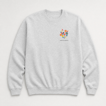Advocate Support Empower Sweatshirt Ash sweatshirt, front