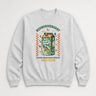 100% Original Thoughts Tag Free Sweatshirt Ash sweatshirt, front