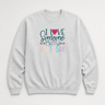 I Love Someone With Autism Sweatshirt Ash sweatshirt, front
