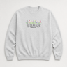 Behavior Therapist Floral Sweatshirt Ash sweatshirt, front