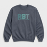 RBT Geometric Sweatshirt Dark Heather sweatshirt, front