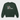 Love Teach Advocate - Love Hearts Sweatshirt Forest Green sweatshirt, front