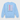 Different Petals Same Garden Sweatshirt Light Blue sweatshirt, back