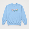 Autism Acceptance Mom Sweatshirt Light Blue sweatshirt, front