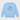 Helping Young Humans Do Mighty Things Sweatshirt Light Blue sweatshirt, front