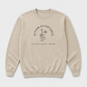 Autism Acceptance - Advocate Support Empower Sweatshirt Sand sweatshirt, front