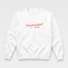 Overstimulated Club Sweatshirt White sweatshirt, front