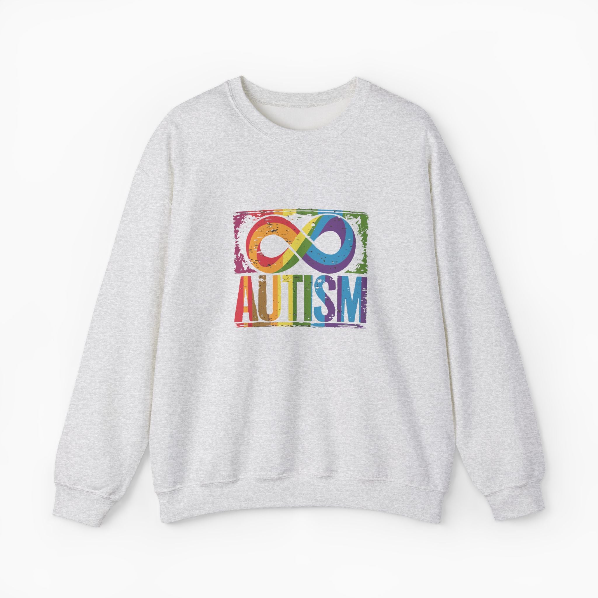 Autism Grunge Infinity Rainbow Sweatshirt