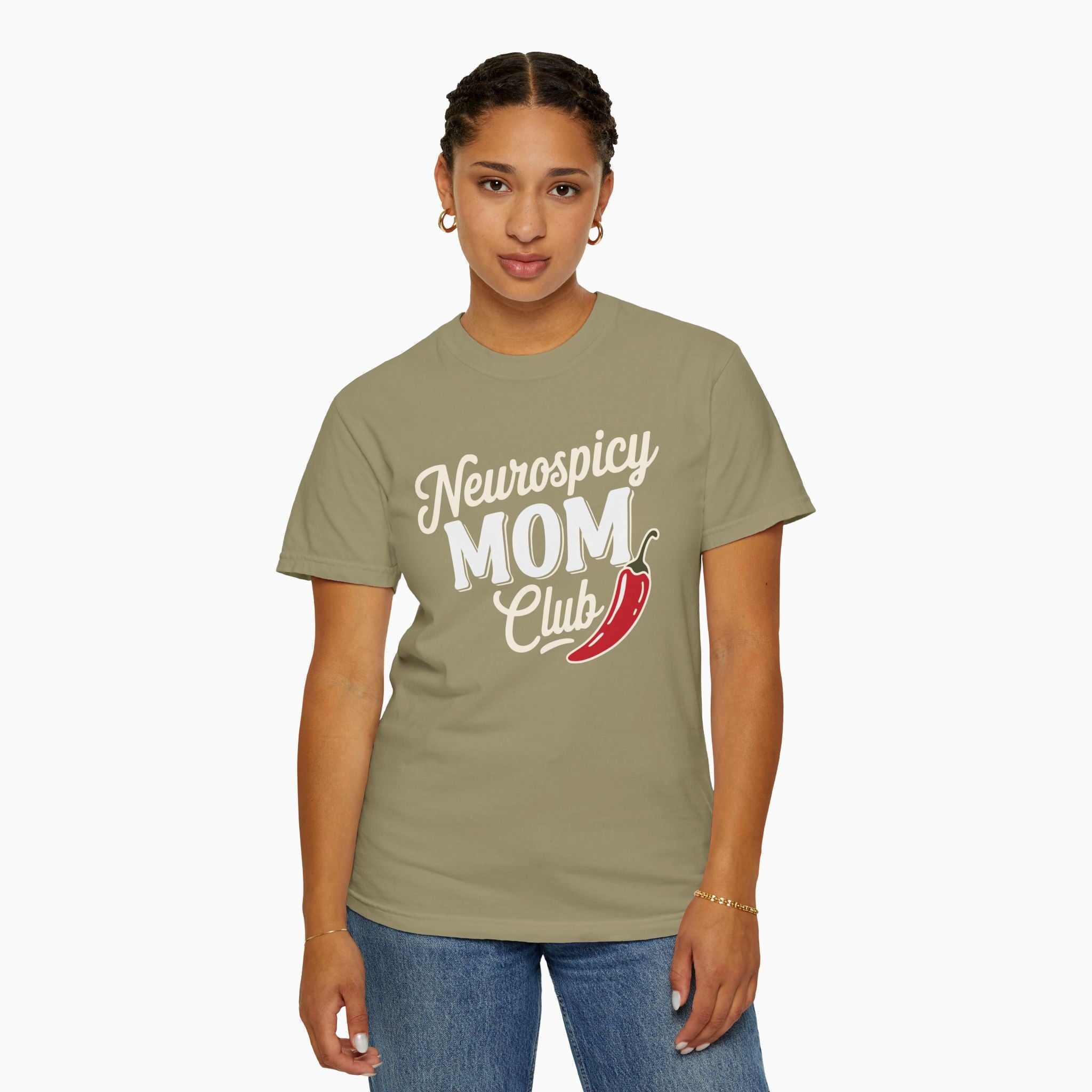 Neurospicy Mom Club Comfort Colors Tee