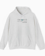 Accept Adapt Advocate Love Hearts Hoodie