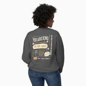Together We Bloom Comfort Colors Lightweight Sweatshirt