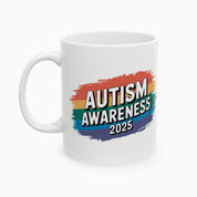 Autism Awareness 2025 - Brushstrokes of Awareness Ceramic Mug