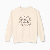 Nurturing Minds Comfort Colors Lightweight Sweatshirt