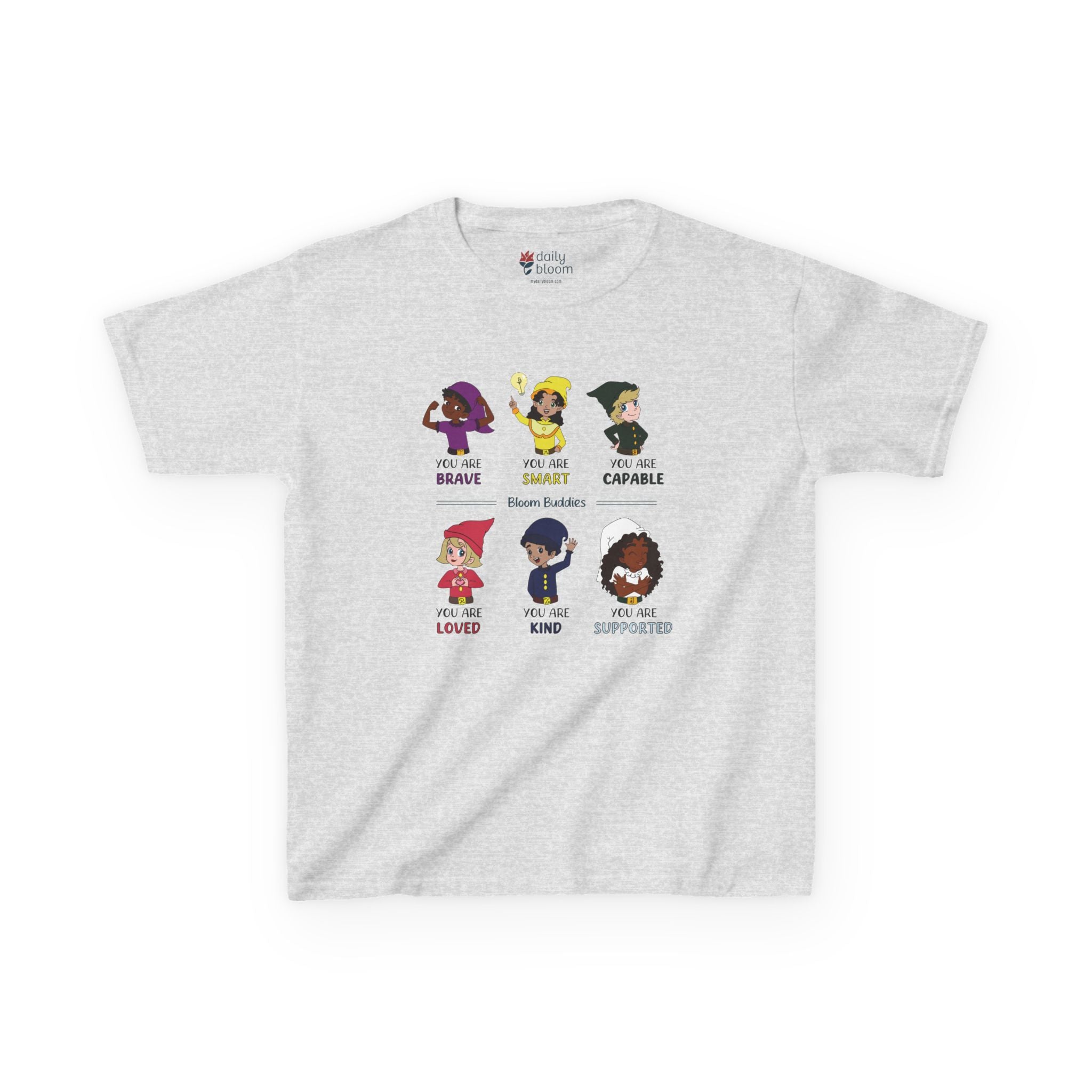 Bloom Buddies Affirmations Youth T-Shirt
