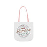 Autism Accessories - Helping Tiny Humans Bo Big Things Canvas Tote Bag - Daily Bloom