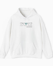 Accept Adapt Advocate Love Hearts Hoodie