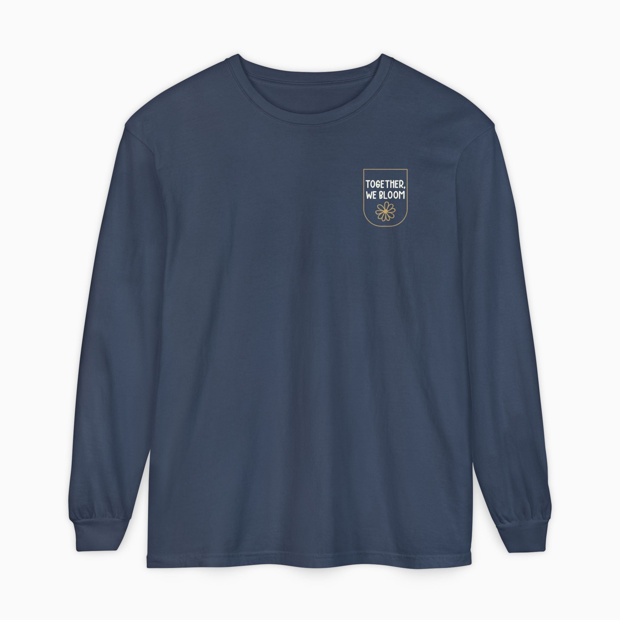 Together We Bloom Comfort Colors Long Sleeve T-Shirt
