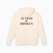 Autism ≠ Broken Comfort Colors Lightweight Hoodie