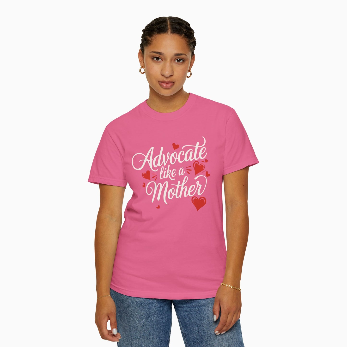 Advocate Like A Mother Comfort Colors Tee