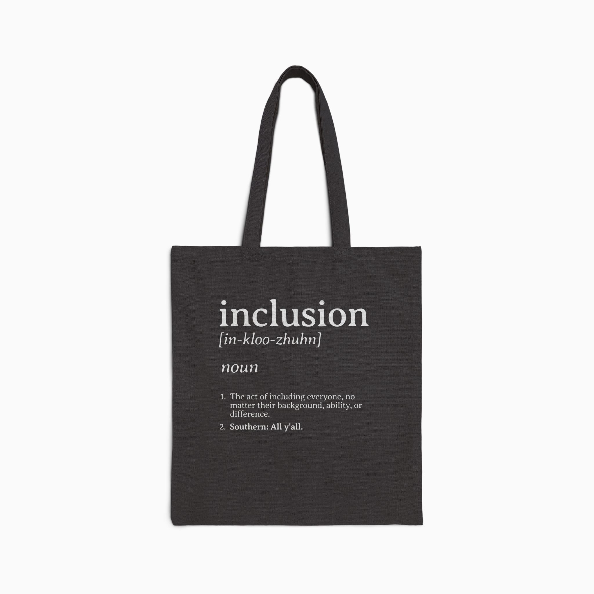 Inclusion Definition - Southern Style Canvas Tote Bag