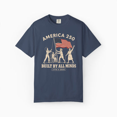 America 250 Built By All Minds Premium T-Shirt