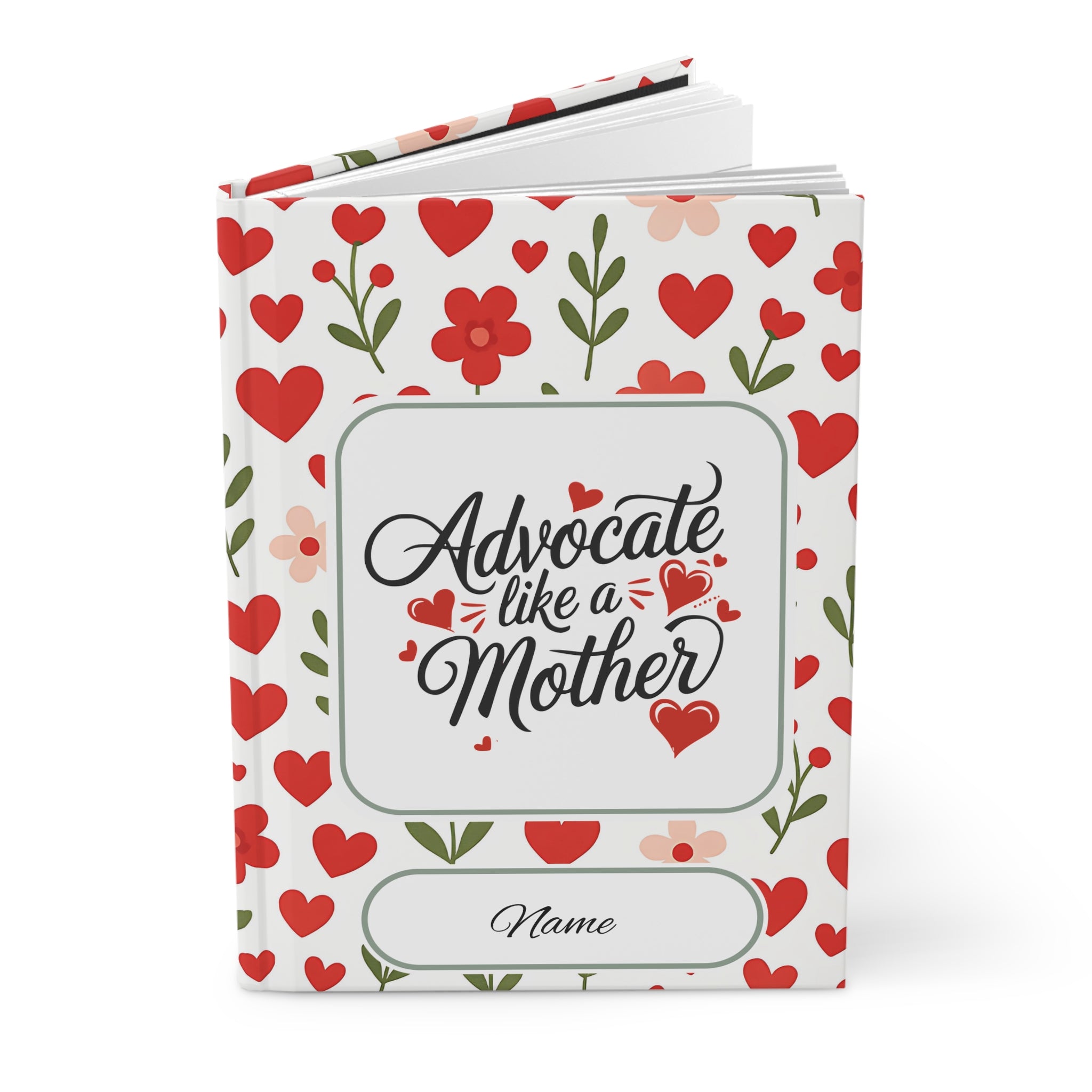 Mothers Day 2025 - Advocate Like A Mother Personalized Hardcover Journal Notebook