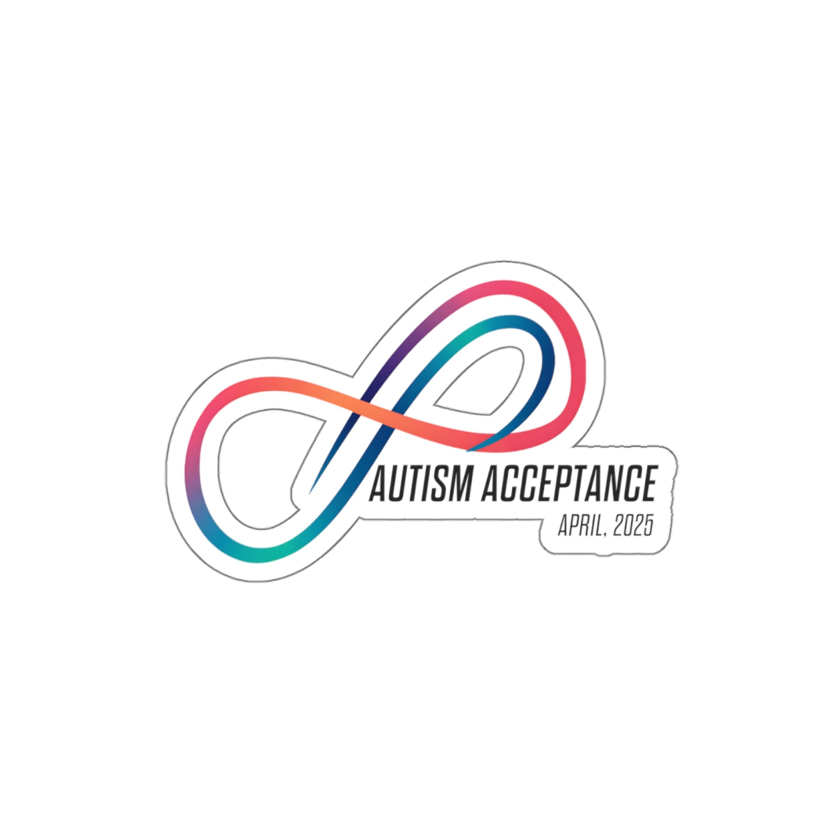 Autism Acceptance 2025 Sticker - Complete Set Bundle