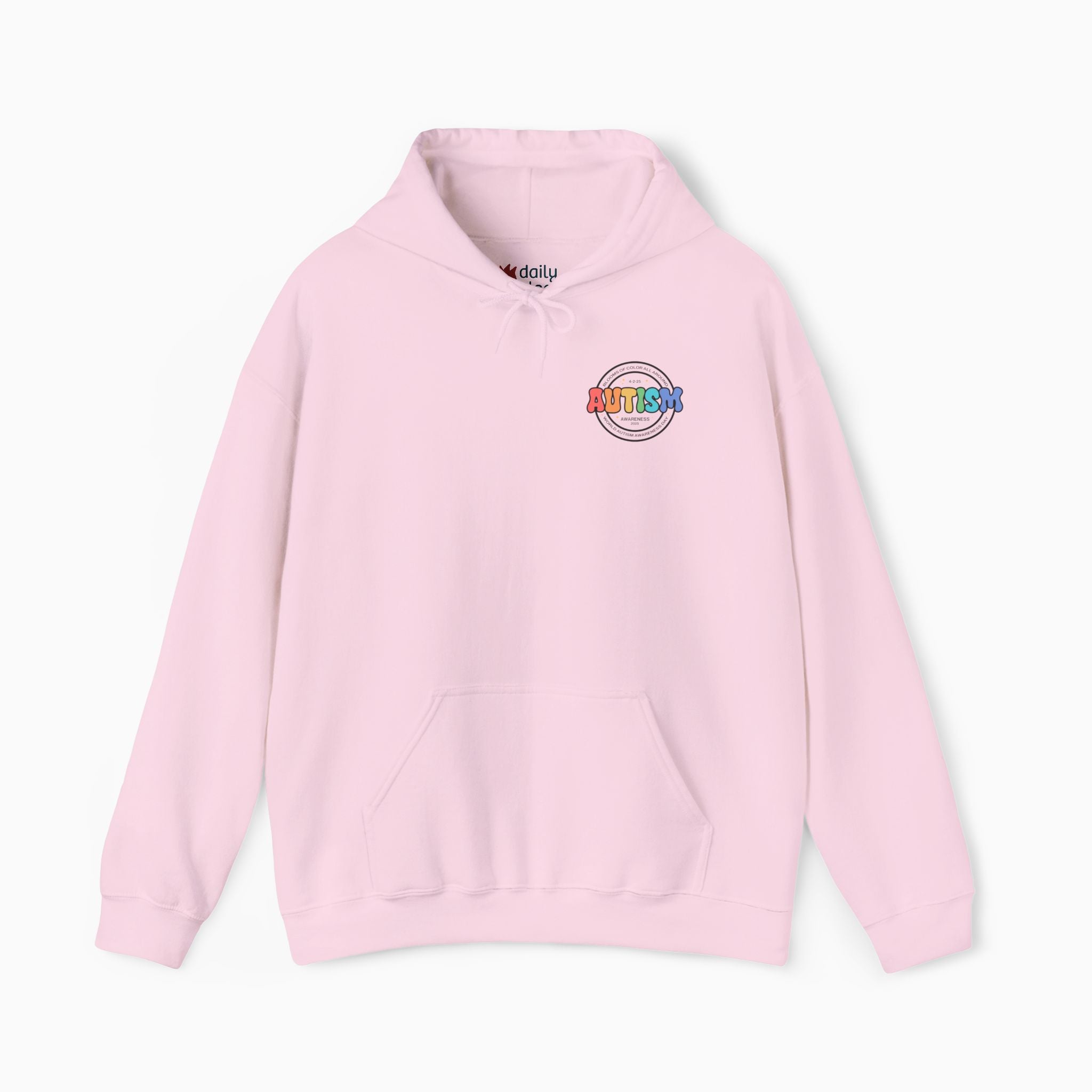 Autism Awareness 2025 - Blooms of Color All Around Hoodie