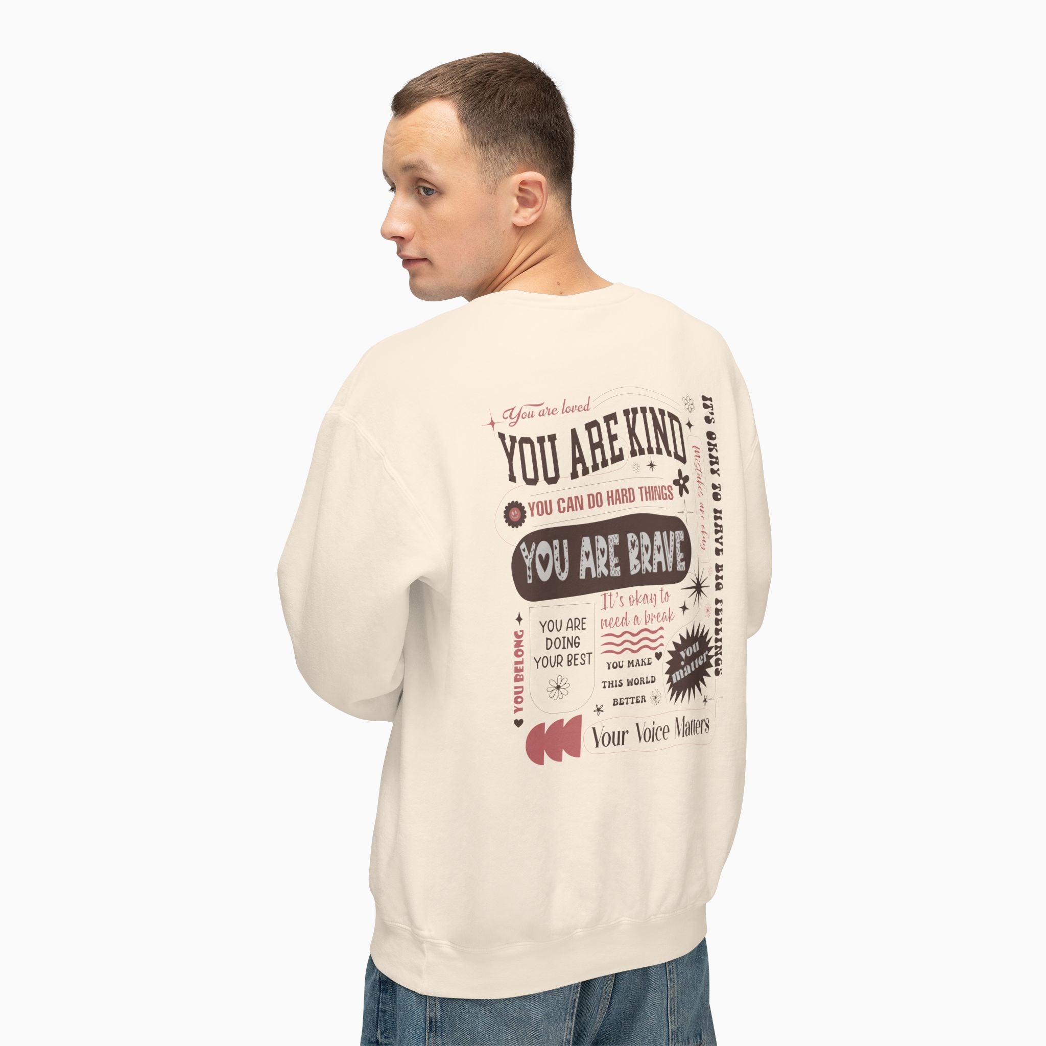 Together We Bloom Comfort Colors Lightweight Sweatshirt